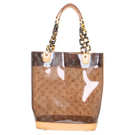 louis vuitton durchsichtige tasche|louis vuitton tasche damen.